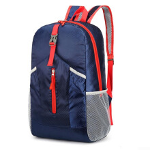 25L Lightweight Hiking Backpack Waterproof Nylon Foldable Travel Daypack with Breathable Straps Deep Blue