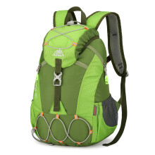 Lightweight Hiking Backpack 20L Water Resistant Daypack with Breathable Back Panel for Travel Camping Green