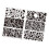 6Pcs PET Detailed Drawing Templates Reusing-striped roaming 1