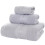 Serviette de bain en coton doux pour la peau,-Gris clair 1