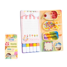 Fun Adhesive Note and Lined Notepads Cartoon Adhesive Note-Cool