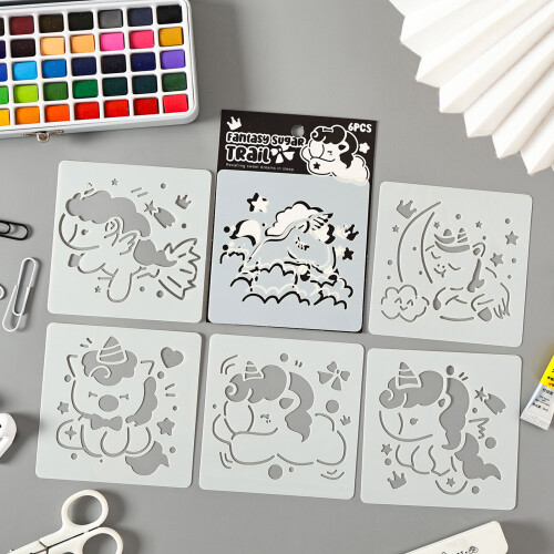 Set mit 6 wiederverwendbaren, ausgehöhlten-Tagebuch eines Samts 2