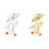 Broche en alliage en forme de canard délicat, pour usage-Or 2