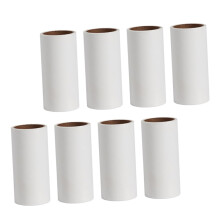 8pcs Sticky Lint Roller Refills for Pet Hair Removal on Clothes and Furniture, Reusable Tear‑Resistant Paper