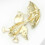 Broche en alliage en forme de canard délicat, pour usage-Or 5