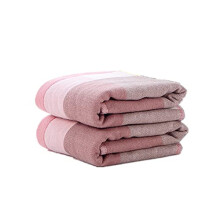 3pcs Light Pink Cotton Gauze Hand Towel Set Ultra Soft Quick Dry Absorbent for Bathroom Gym Travel