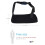 Adjustable Breathable Arm Sling with Padded Shoulder Strap for Ergonomic Support and Comfortable Fit 3
