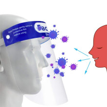 Face Shield AntiFog Clear Nasal Shield Ergonomic Fit Lightweight Breathable Protective Cover