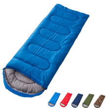 Camping Sleeping Bag Lightweight 3Season Warm Compact for Backpacking Hiking Adults and Kids Light Color