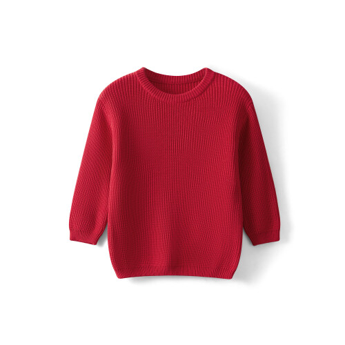 (9-10 Years, Red Kid) Suéteres mãe e e inverno.