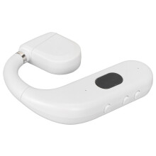 BT 5.3 Wireless Headset 300mAh Single Ear White