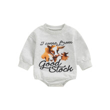 (3-6 Months, Gray) Dětský overal s letní overal