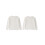 (L, Beige White Mom) Partner-Pullover für Mutter und Winter. 2