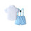 (18-24 Months, Blue) Completo elegante ragazzo occasioni formali. 4
