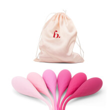 Bodyotics Kegel-Kugeln – Beckenboden-Gewichte (6 Stück)