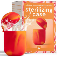 Menstruationstassen-Sterilisator: Bodyotics Comfycase für Scheibe & Tasse