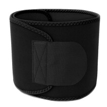 Neoprene Waist Trimmer Belt for Workout and Weight Loss, Adjustable Waist Trainer for Women and Men (Small)