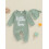 (6-12 Months, Green) Ensemble combinaison bébé tenue automne. 4