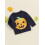 (2-3 Years, Black) Pull d'Halloween pour bébé, motif citrouille, chaud, à manches longues, décontracté. 4