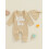 (12-18 Months, Khaki) Ensemble combinaison bébé tenue automne. 4