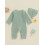 (6-12 Months, Green) Ensemble combinaison bébé tenue automne. 6