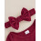 (Newborn, Red) Φθινοπωρινό ολόσωμο φόρεμα για μωρά 7