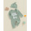(0-3 Months, Green) Ensemble combinaison bébé tenue automne. 5