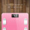 Digital Bathroom Scale with Precise 0.1kg Measurement, Large LCD Display, Tempered Glass Platform 5