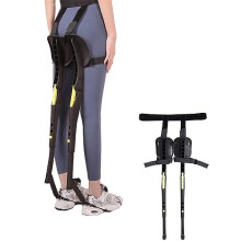 Wearable Chair with Ergonomic Support, 3Height Adjustable Foldable Seat for Camping, Fishing and Travel