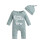 (0-3 Months, Blue) Ensemble combinaison bébé tenue automne 11