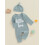 (0-3 Months, Blue) Ensemble combinaison bébé tenue automne 7