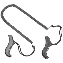 Portable Hand Chain Saw with Sharp Cutting Teeth, Lightweight Easy Carry Pocket Chainsaw for Camping Survival Hiking