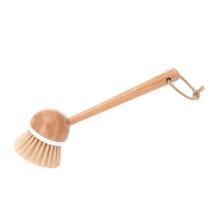 Long Handle Kitchen Cleaning Brush with Nonscratch Bristles, Durable Dish Scrubbing Brush for Pots and Pans