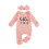 (Newborn, Pink) Φθινοπωρινό ολόσωμο φόρεμα για μωρά 1