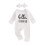 (Newborn, White) Φθινοπωρινό ολόσωμο φόρεμα για μωρά 1