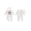 (Newborn, White) Φθινοπωρινό ολόσωμο φόρεμα για μωρά 2
