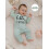 (3-6 Months, Green) Φθινοπωρινό ολόσωμο φόρεμα για μωρά 4