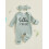 (Newborn, Green) Φθινοπωρινό ολόσωμο φόρεμα για μωρά 8