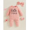 (3-6 Months, Pink) Φθινοπωρινό ολόσωμο φόρεμα για μωρά 13