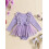 (6-12 Months, Purple) Φόρεμα Romper για για φθινόπωρο-άνοιξη 6