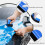8pcs Car Vinyl Wrap Tool Kit with Durable Felt Edge Squeegee for Bubble Application and Window Tint 3