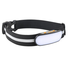 Running Light Rechargeable 5 Modes Running Lights for Runners with Rear Red Light Waterproof Flashlight for Night Safety