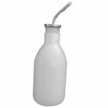 Laboratoriumwaterflesfontein, met Rechte en Gebogen Buizen, Inhoud 500 Ml, Geschikt voor Gebruik in Voerkooien. A