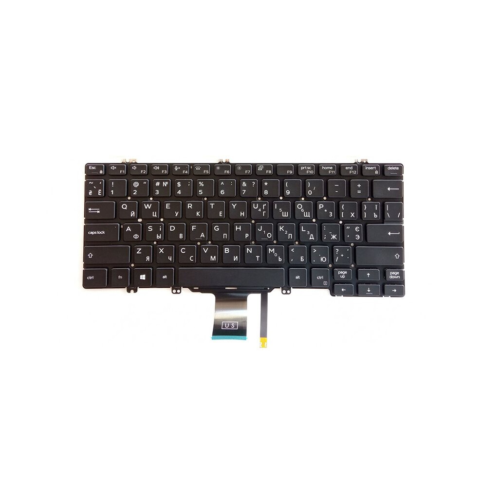 Russian Backlight Keyboard For Latitude 7300 5300 5310 2-In-1 717T4 4Pphf Ru Layout Replacement Backlit Keyboard 4712344844450
