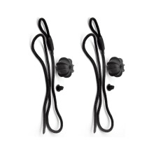 2pcs Rear Trunk Parcel Shelf String Cord for Audi Q5 2008–2017, Heavy Duty Car Roof Rack Tie Down Straps