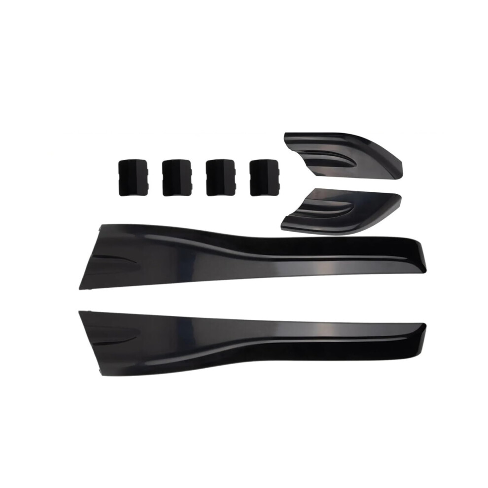 8Pcs Roof Rack End Cap Set For Hyundai Tucson 2004Â2008, Durable AllâWeather Protective Covers Black 9351714434928