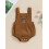 (9-12 Months, Khaki) Salopette d'été bébé, et filles 3