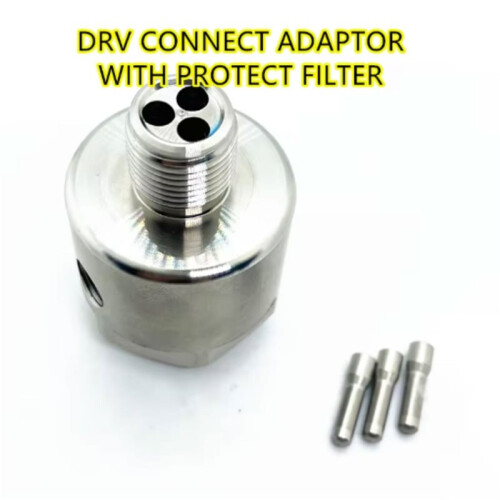 CRIN CRDI Common Rail Pump DRV Ventilanslutningsadapter med Skyddsfilter för 1