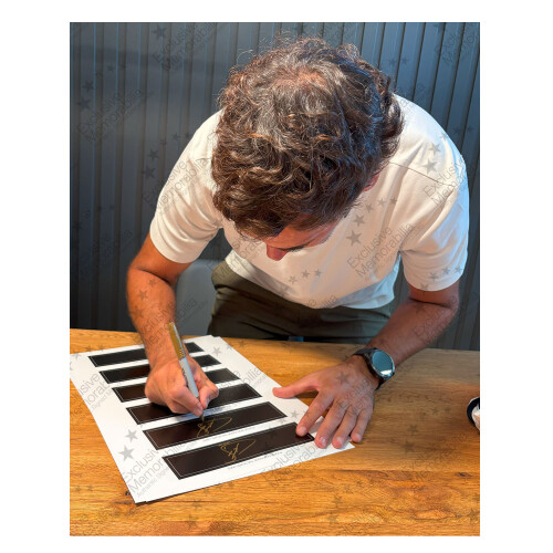Raul Signed Plaque Photo Presentation: UCL Winner. Deluxe Frame 1