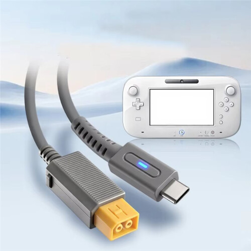1.8m Type C 45W PD Charging Cable for  U Console USB C Power Supply Cord for  U Charge Game Console Cable 2